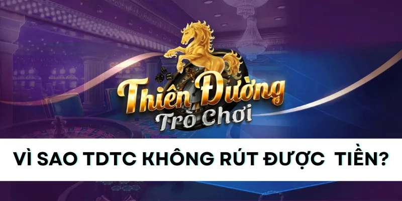Có 5 lý do chính khiến rút tiền bị trục trặc